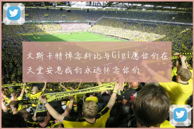 文斯卡特悼念科比与Gigi愿你们在天堂安息我们永远怀念你们